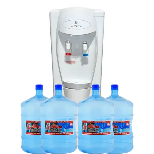 PROMO-Dispensador + 4 bidones